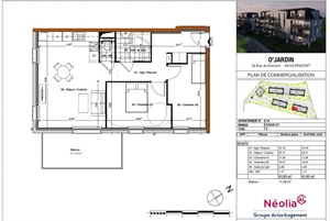 t2 à la vente -   68120  PFASTATT, surface 62 m2 vente t2 - UBI428368499